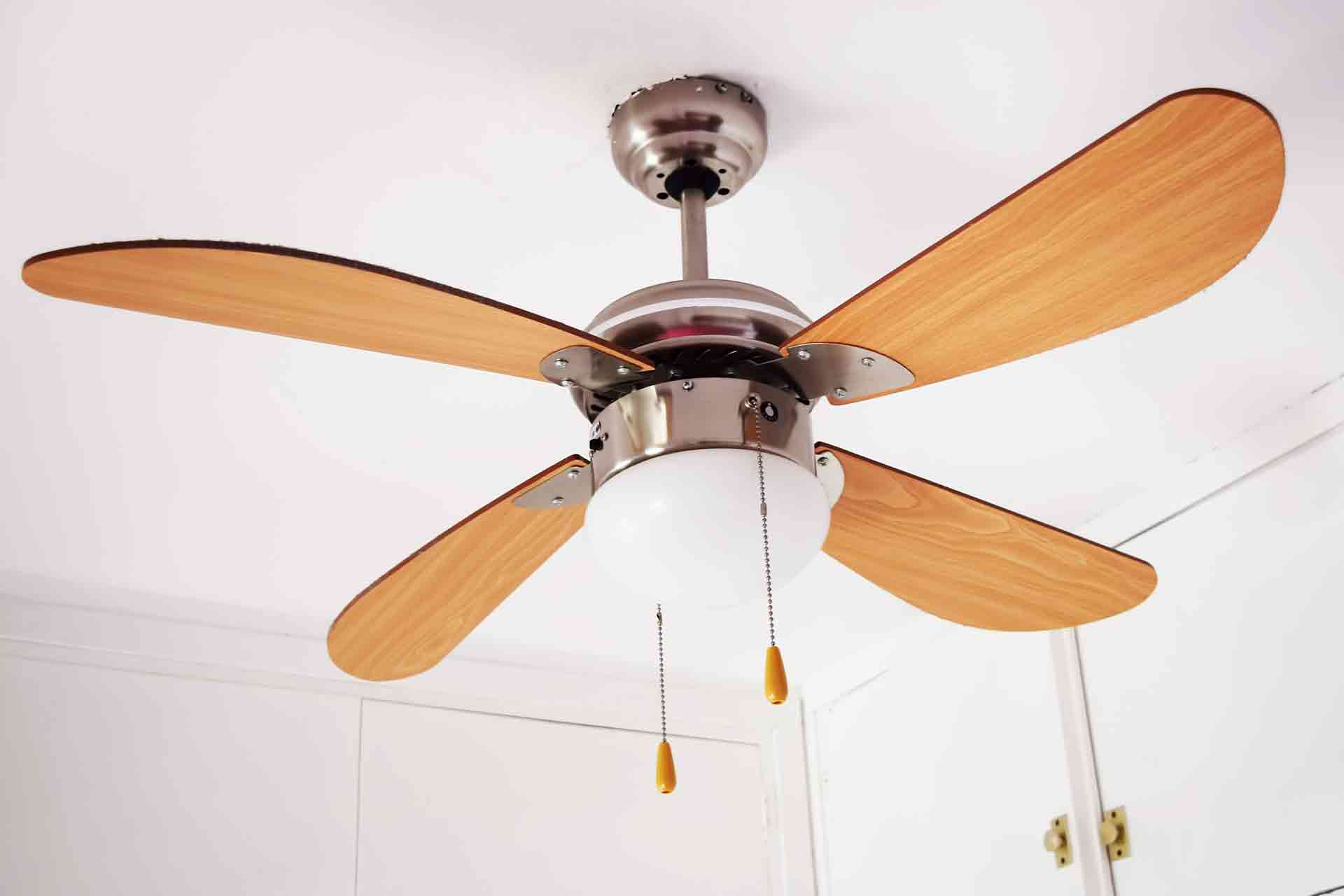 Ceiling fan installation