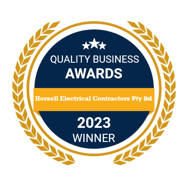 Badge 2023 Horsell Electrical Contractors Pty ltd transformed
